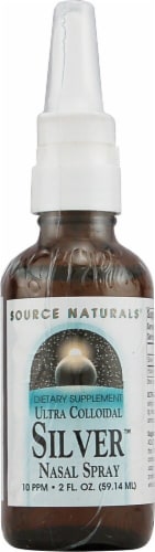Source Naturals  Ultra Colloidal Silver™ Nasal Spray Perspective: front