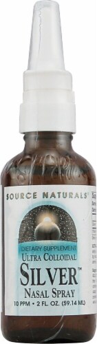 Source Naturals  Ultra Colloidal Silver™ Nasal Spray Perspective: front