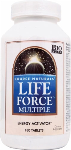 Source Naturals  Life Force™ Multiple with Iron Perspective: front