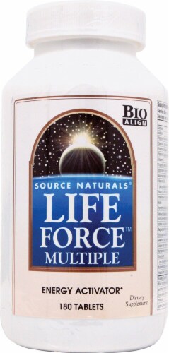 Source Naturals  Life Force™ Multiple with Iron Perspective: front