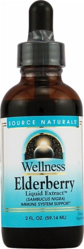 Source Naturals  Wellness Elderberry Liquid Extract™ Perspective: front
