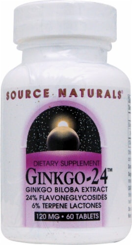Source Naturals  Ginkgo-24™ Perspective: front