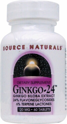 Source Naturals  Ginkgo-24™ Perspective: front