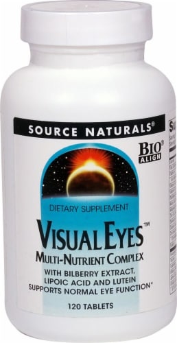 Source Naturals  Visual Eyes™ Multi-Nutrient Complex Perspective: front