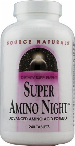 Source Naturals  Super Amino Night™ Perspective: front