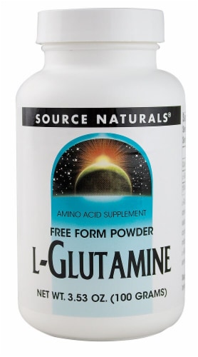Source Naturals  Free Form L-Glutamine Powder Perspective: front