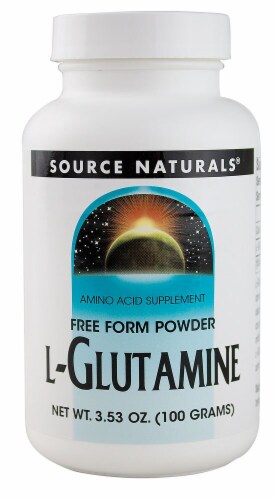 Source Naturals  Free Form L-Glutamine Powder Perspective: front