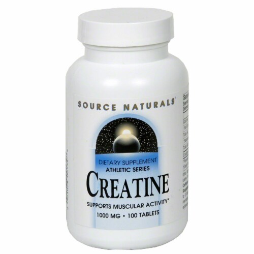 Source Naturals Creatine Perspective: front