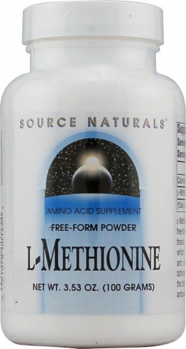 Source Naturals  Free Form L-Methionine Powder Perspective: front