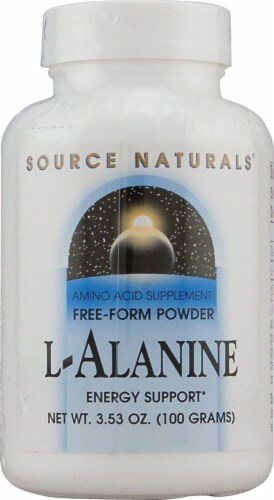 Source Naturals Free Form L-Alanine Powder Perspective: front