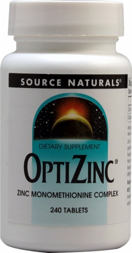Source Naturals  OptiZinc® Perspective: front
