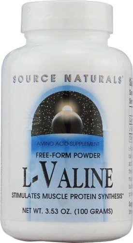 Source Naturals  Free Form L-Valine Powder Perspective: front