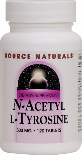 Source Naturals  N-Acetyl L-Tyrosine Perspective: front