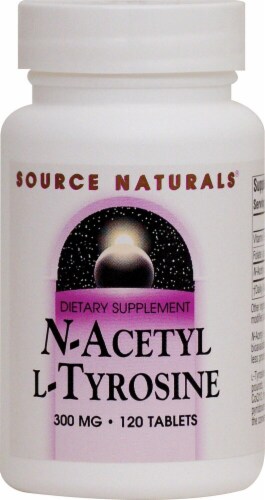 Source Naturals  N-Acetyl L-Tyrosine Perspective: front