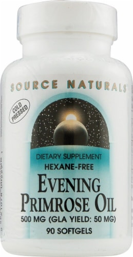 Source Naturals  Evening Primrose Oil Hexane Free Perspective: front