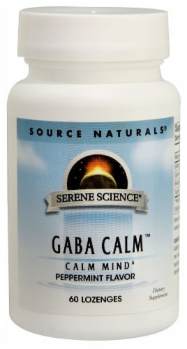 Source Naturals  Serene Science™ GABA Calm™   Peppermint Perspective: front