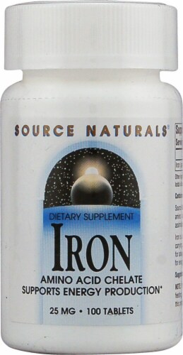 Source Naturals  Iron Perspective: front