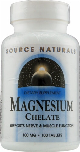 Source Naturals  Magnesium Chelate Perspective: front