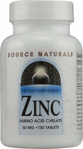 Source Naturals  Zinc Perspective: front
