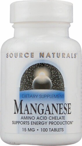 Source Naturals  Manganese Perspective: front