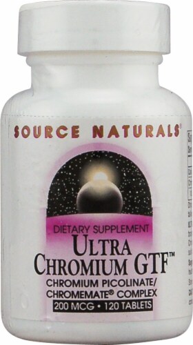 Source Naturals  Ultra Chromium GTF™ Perspective: front