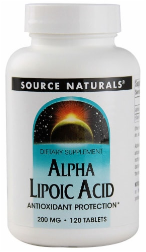 Source Naturals  Alpha Lipoic Acid Perspective: front