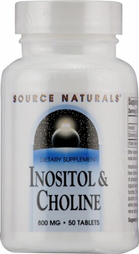 Source Naturals  Inositol and Choline Perspective: front