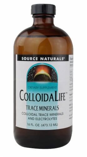 Source Naturals  ColloidaLife™ Trace Minerals Perspective: front