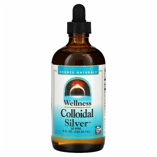 Source Naturals Wellness Colloidal Silver™ Dietary Supplement Perspective: front