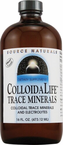Source Naturals  ColloidaLife™ Trace Minerals   Fruit Perspective: front