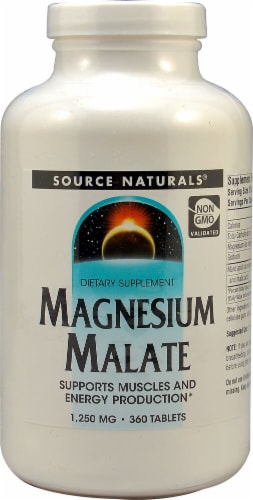 Source Naturals  Magnesium Malate Perspective: front