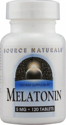 Source Naturals  Melatonin Perspective: front