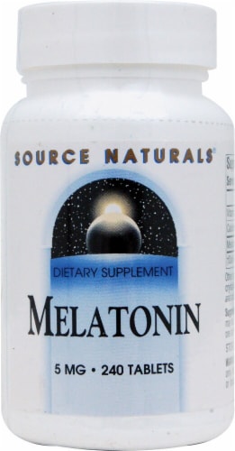 Source Naturals  Melatonin Perspective: front
