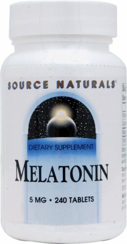 Source Naturals Melatonin Perspective: front