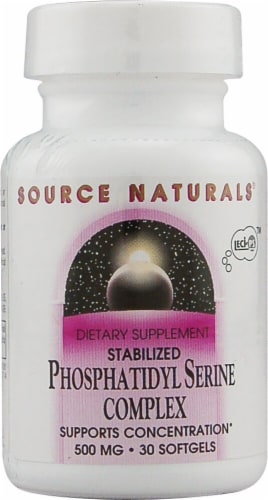 Source Naturals  Phosphatidyl Serine Complex Stabilized Perspective: front