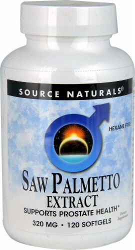 Source Naturals  Saw Palmetto Extract Perspective: front