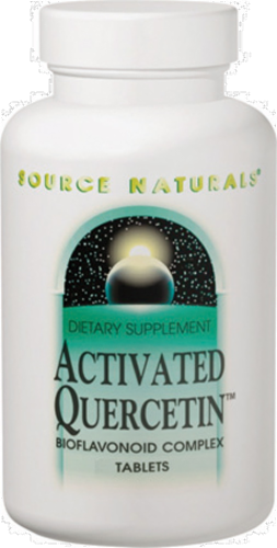 Source Naturals Activated Quercetin Dietary Supplement Perspective: front