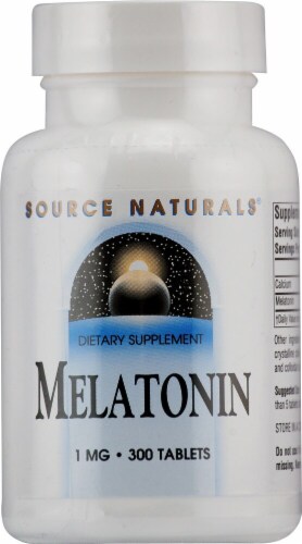 Source Naturals  Melatonin Perspective: front