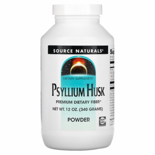 Source Naturals  Psyllium Husk Powder Perspective: front