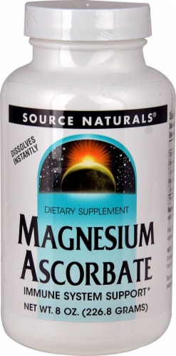 Source Naturals  Magnesium Ascorbate Perspective: front