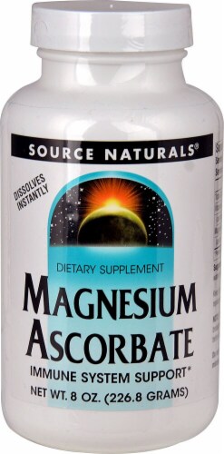 Source Naturals  Magnesium Ascorbate Perspective: front