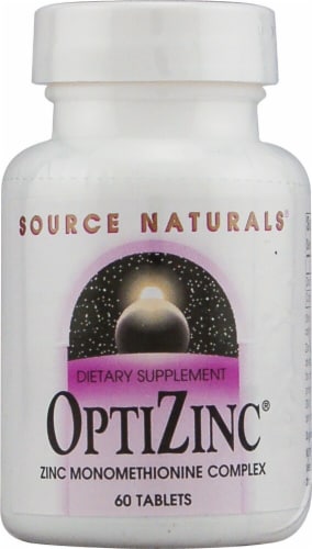 Source Naturals  OptiZinc® Perspective: front