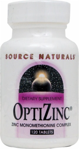 Source Naturals  OptiZinc® Perspective: front