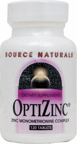 Source Naturals  OptiZinc® Perspective: front