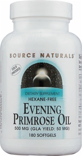 Source Naturals  Evening Primrose Oil Hexane Free Perspective: front