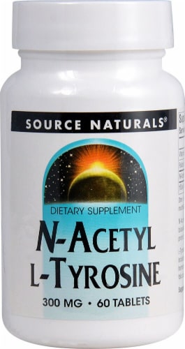Source Naturals  N-Acetyl L-Tyrosine Perspective: front