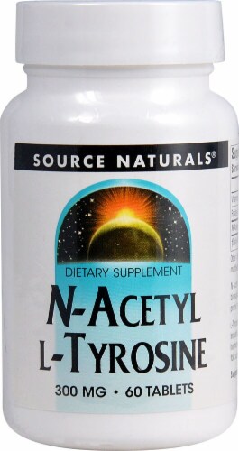 Source Naturals  N-Acetyl L-Tyrosine Perspective: front