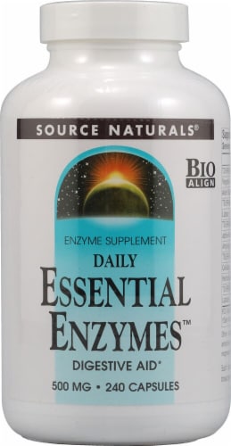 Source Naturals  Daily Essential Enzymes™ Perspective: front