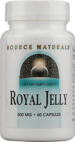 Source Naturals Royal Jelly 500 mg Dietary Supplement Perspective: front