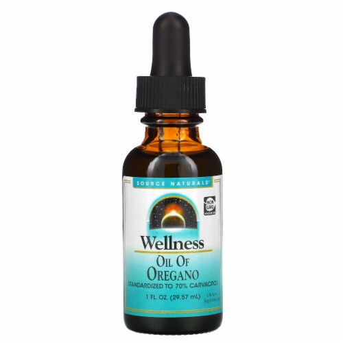 Source Naturals  Wellness Oil of Oregano Perspective: front